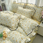 Yellow Flower / 1.2m (Single) - 150x200cm(Duvet Cover)