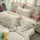 Pink Bear / 1.2m (Single) - 150x200cm(Duvet Cover)