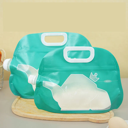 Moisture-Proof Reusable Food Storage Bags With Handle