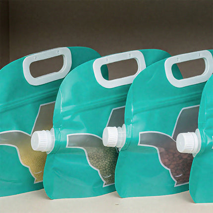 Moisture-Proof Reusable Food Storage Bags With Handle