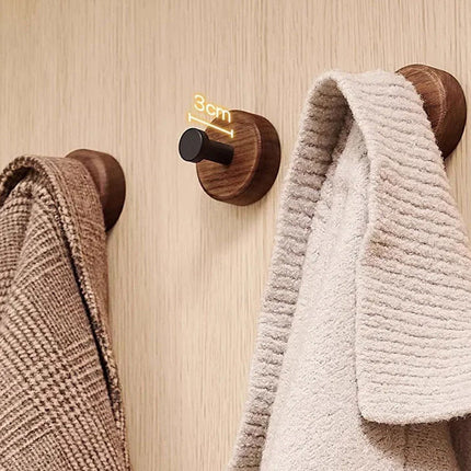 Waterproof Wooden Coat Hook（50% OFF）