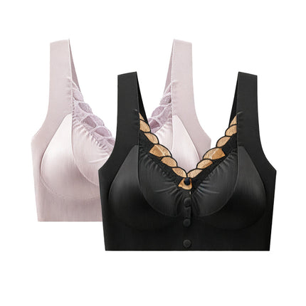 Seamless Push-Up Lace Bra