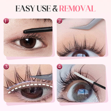 2-In-1 Long-Lasting Lash Cluster Glue（50% OFF）