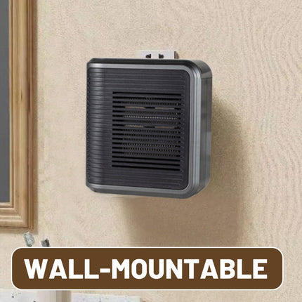 ✨2025 Hot Sale ✨800W Wall Outlet Space Heater with Adjustable Thermostat and Timer