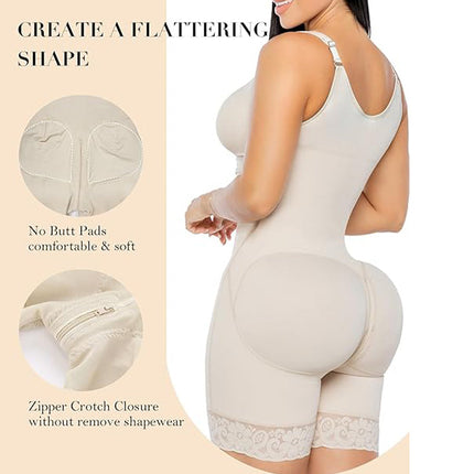🔥Hot Sale🔥Women's Tummy Control Butt Lifting Bodysuit (50% OFF)