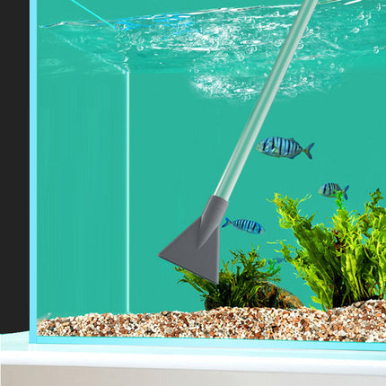 🔥Limited stock available 50% OFF🔥No More Hassle! – Aquarium Vacuum Cleaner with Siphon for Super-Fast Cleaning