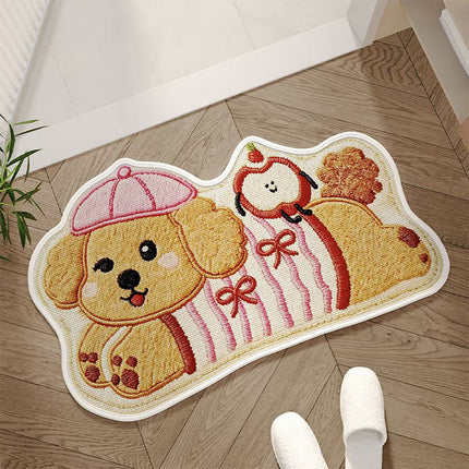 Absorbent Woven Bath Mat with Non-Slip Bottom（50% OFF）