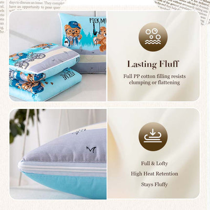 2-in-1 Stylish Soft Convertible Pillow Blanket（50% OFF）