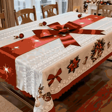 ✨Holiday New Arrivals✨Stylish Christmas Printed Tablecloth