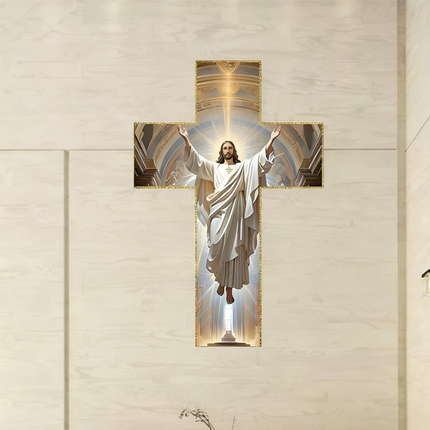 Retro Jesus Christ Wall Cross Decor