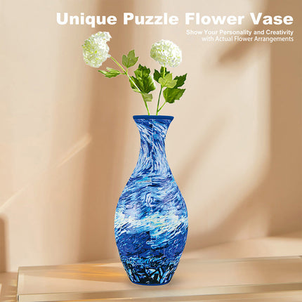 3D DIY Puzzle Flower Vase