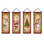 4PCS/Set-Santa & Elk