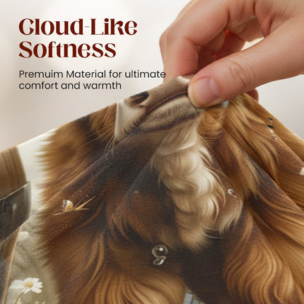 Highland Cow Fleece Blanket 🐮 | Soft, Cute & Cozy All Season!