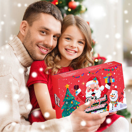 Kids Christmas Advent Calendar With Surprise Toys