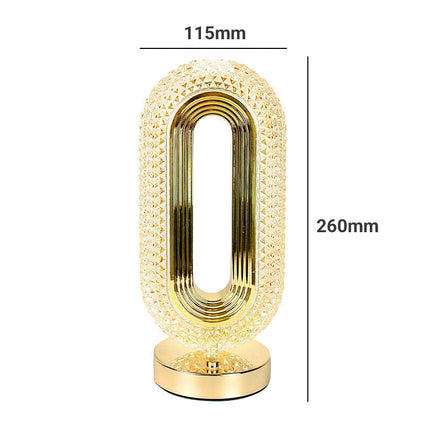 Stylish Rechargeable Touch Bedside Nightlight Set