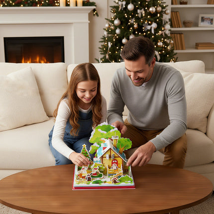 3D DIY Christmas Puzzle Kit