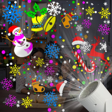 Christmas Pattern USB LED Projection Light