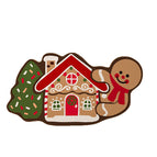 Gingerbread Man Doormat (Upgraded Diatomaceous Mud)