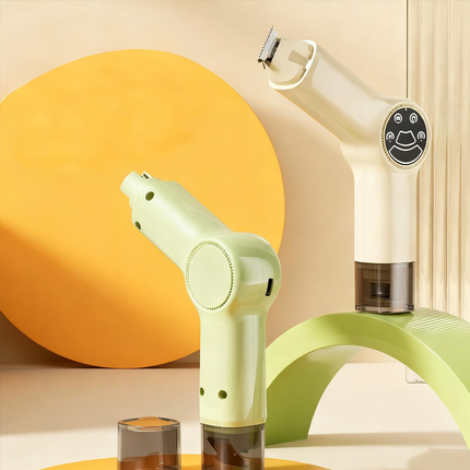 2-in-1 Pet Paw Trimmer & Nail Grinder with LED Light