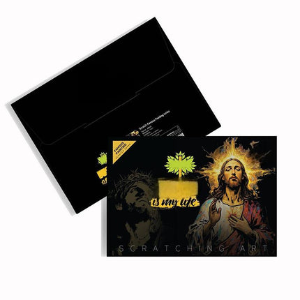 Scratch Art Painting Kit for Adults