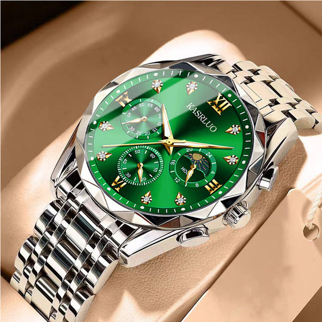 🔥 Men's Waterproof Quartz Watch - Stylish & Durable, Perfect for Daily Wear and Outdoor Activities ✨