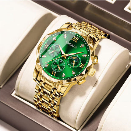 🔥 Men's Waterproof Quartz Watch - Stylish & Durable, Perfect for Daily Wear and Outdoor Activities ✨