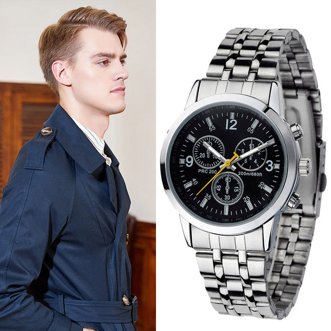 ⏳Limited-time 49% off⏰Classic 3-Eye Dial Casual Couple's Watch⌚