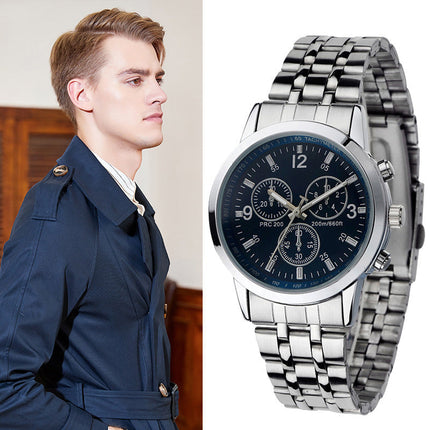 ⏳Limited-time 49% off⏰Classic 3-Eye Dial Casual Couple's Watch⌚