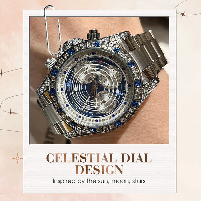 Men's Six-Hand Luminous Chronograph Watch