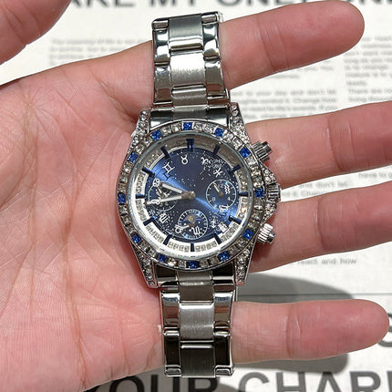Men's Six-Hand Luminous Chronograph Watch