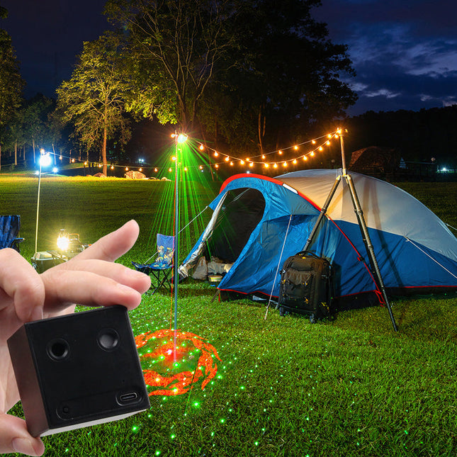 Rechargeable & Portable RGB Laser Party Light