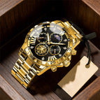 Full Gold – Black Dial