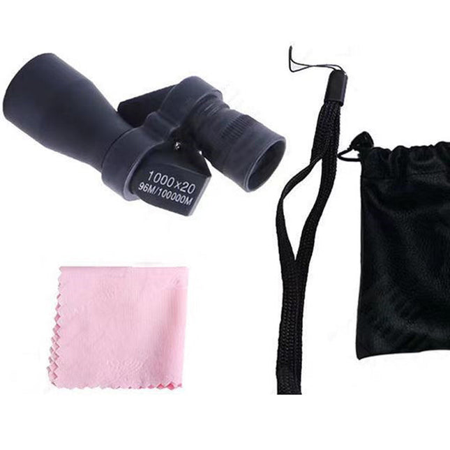 🔥🔭 Mini Pocket Binoculars (1000x20): Pocket-Large + Smartphone Clip – Perfect for Outdoor Explorations (For All Ages!)