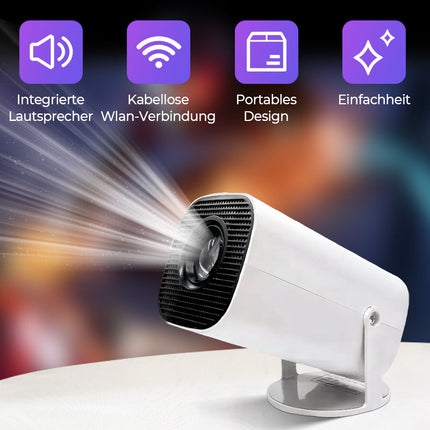 🎁Christmas Sale 50% Off🎉WiFi 1080P HD Projector for Home