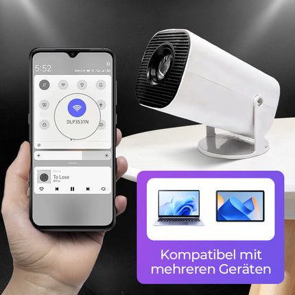 🎁Christmas Sale 50% Off🎉WiFi 1080P HD Projector for Home