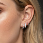 Silver-Single Ear (3PCS)