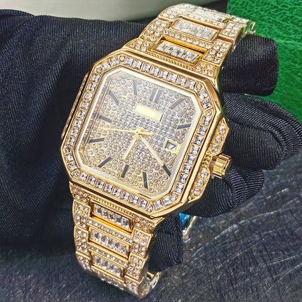 ✨Luxury Square Rhinestone Watch – Elegant Sparkle for Every Occasion✨