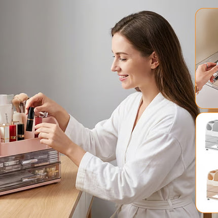 Desktop Makeup Organizer