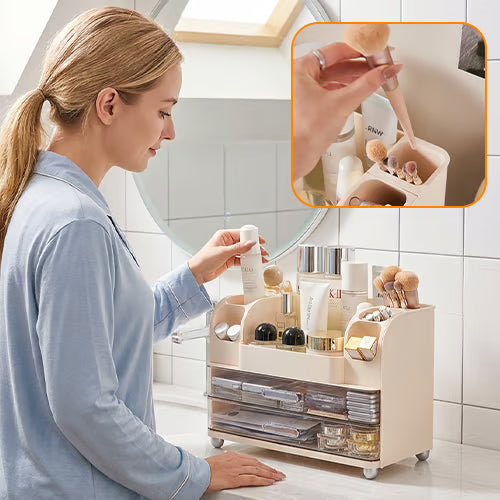 Desktop Makeup Organizer